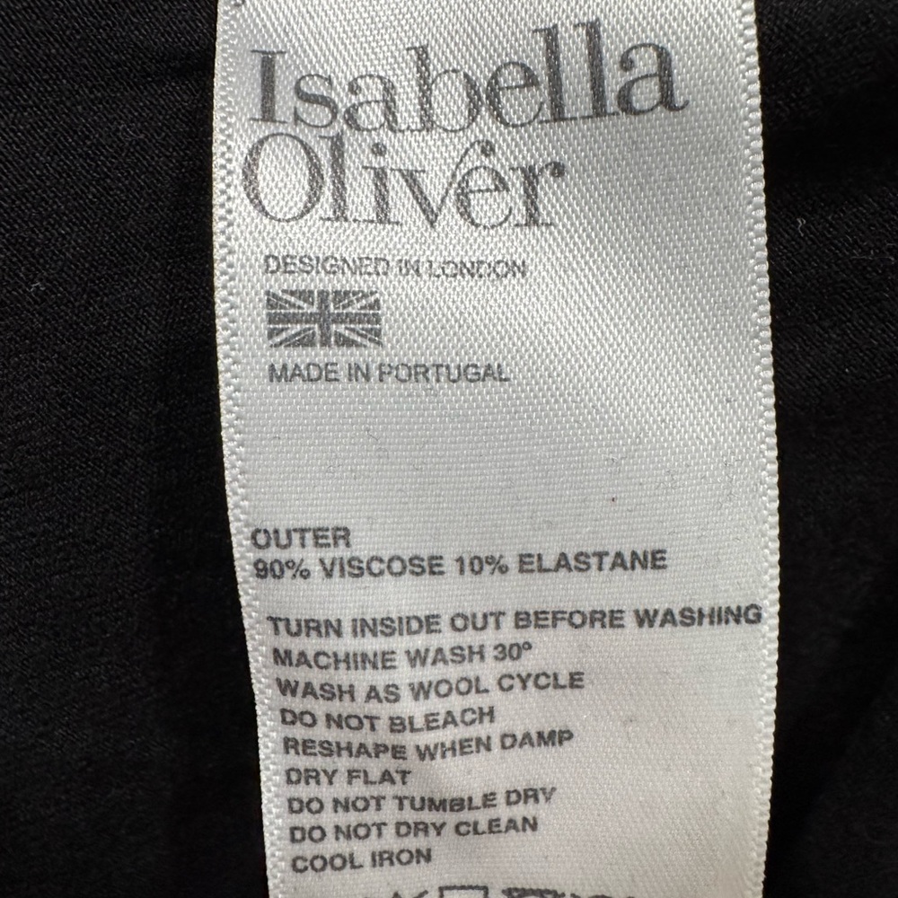 Isabella Oliver Black Sleeveless Dress - Picture 9 of 10